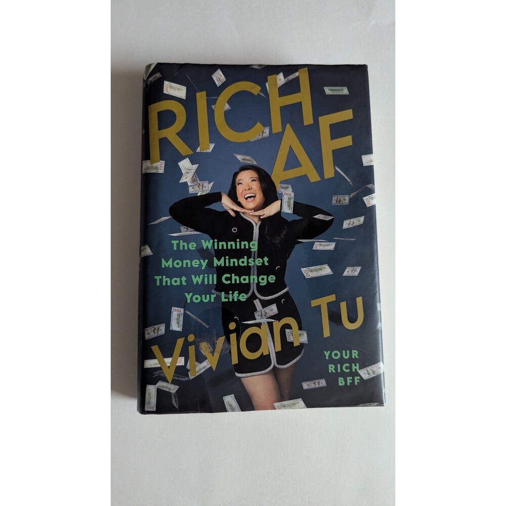 Vivian Tu Rich AF hard cover.